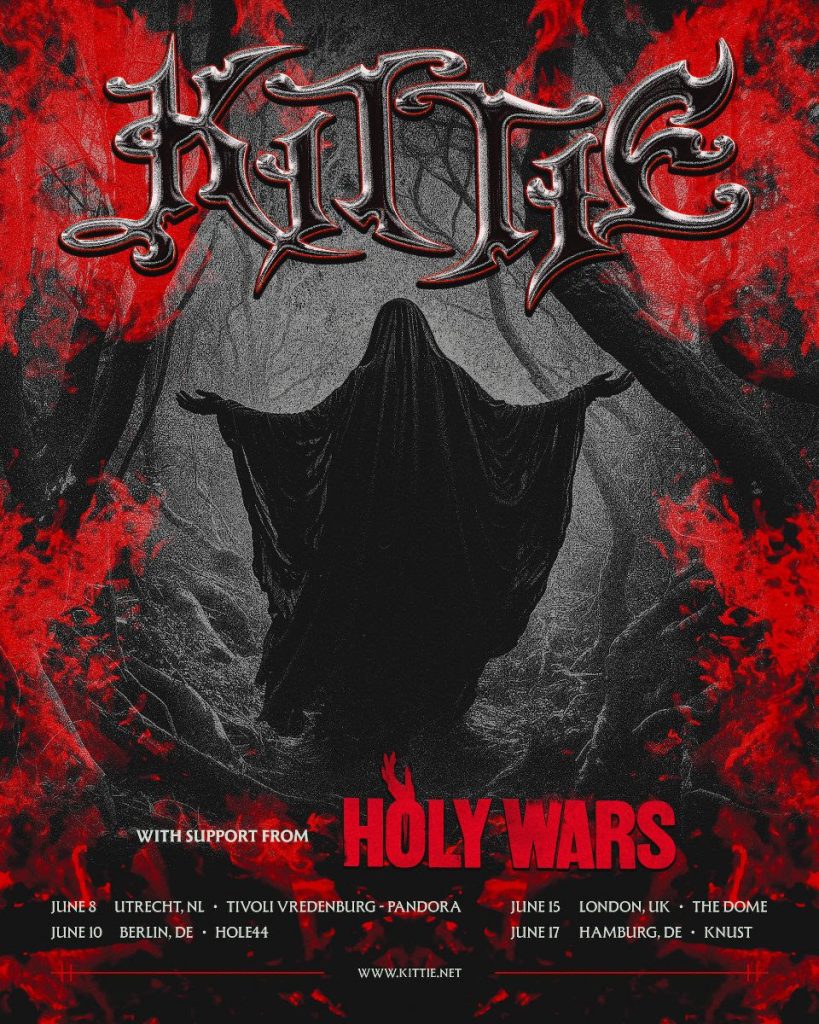 kittie 2025 tour poster