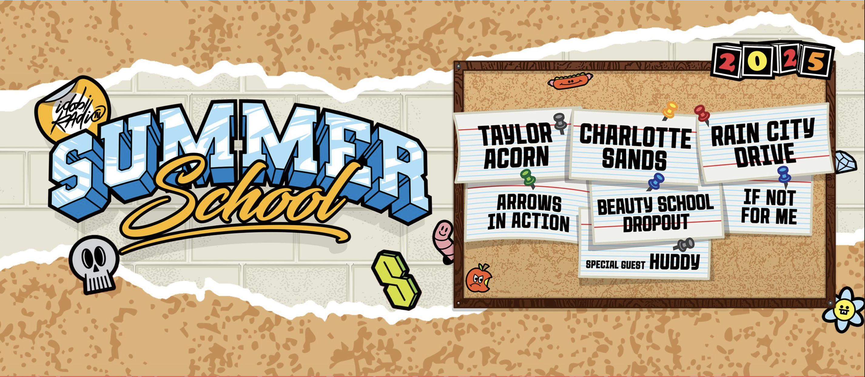 Summer School Tour Joins Warped Tour in Long Beach & a few collaborations you might hear