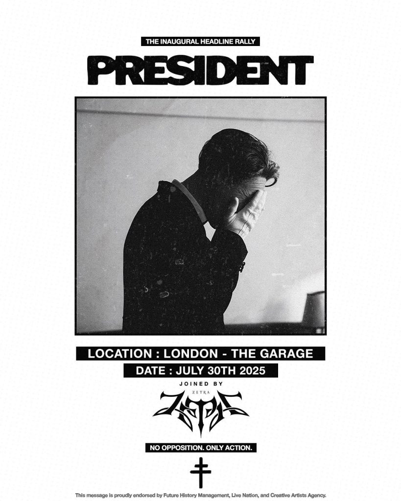 President the inaugural headline rally