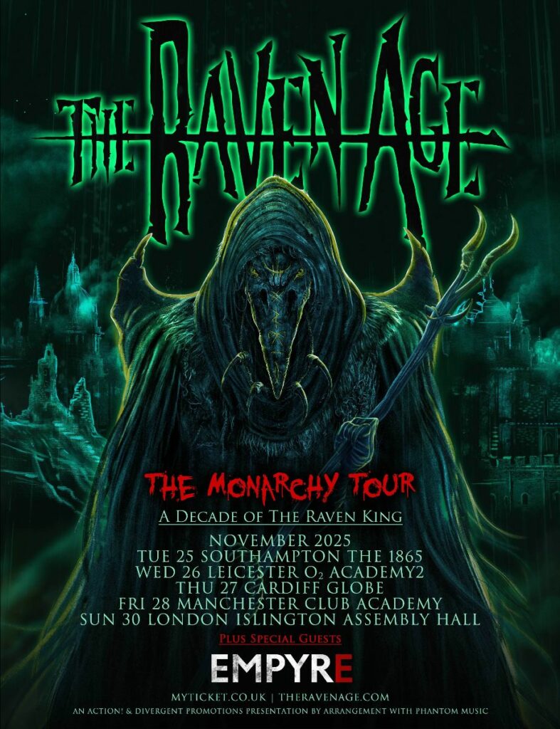 The Raven Age Tour poster