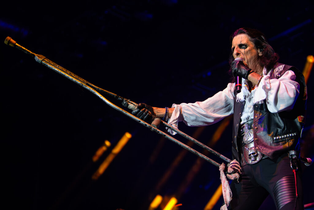Alice Cooper ft Bobbie Dazzel at Utilita Arena Cardiff 22-07-2025