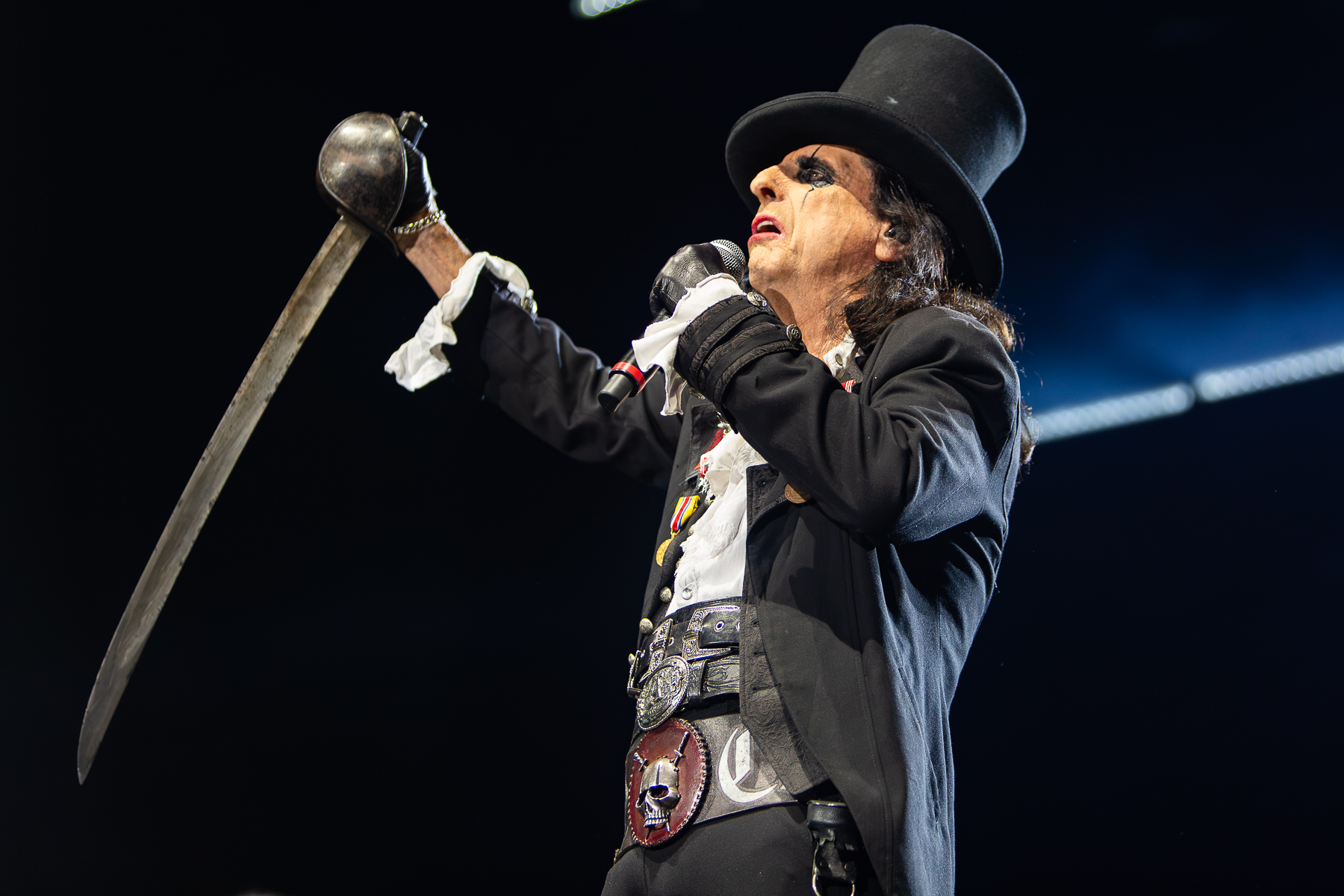 Alice Cooper ft Bobbie Dazzel at Utilita Arena Cardiff 22-07-2025