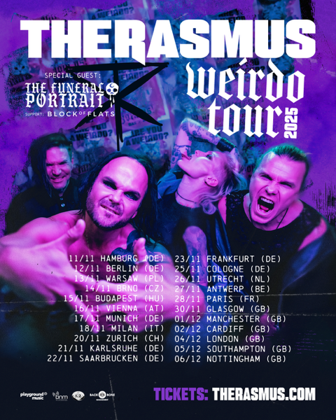 The Rasmus Tour Poster