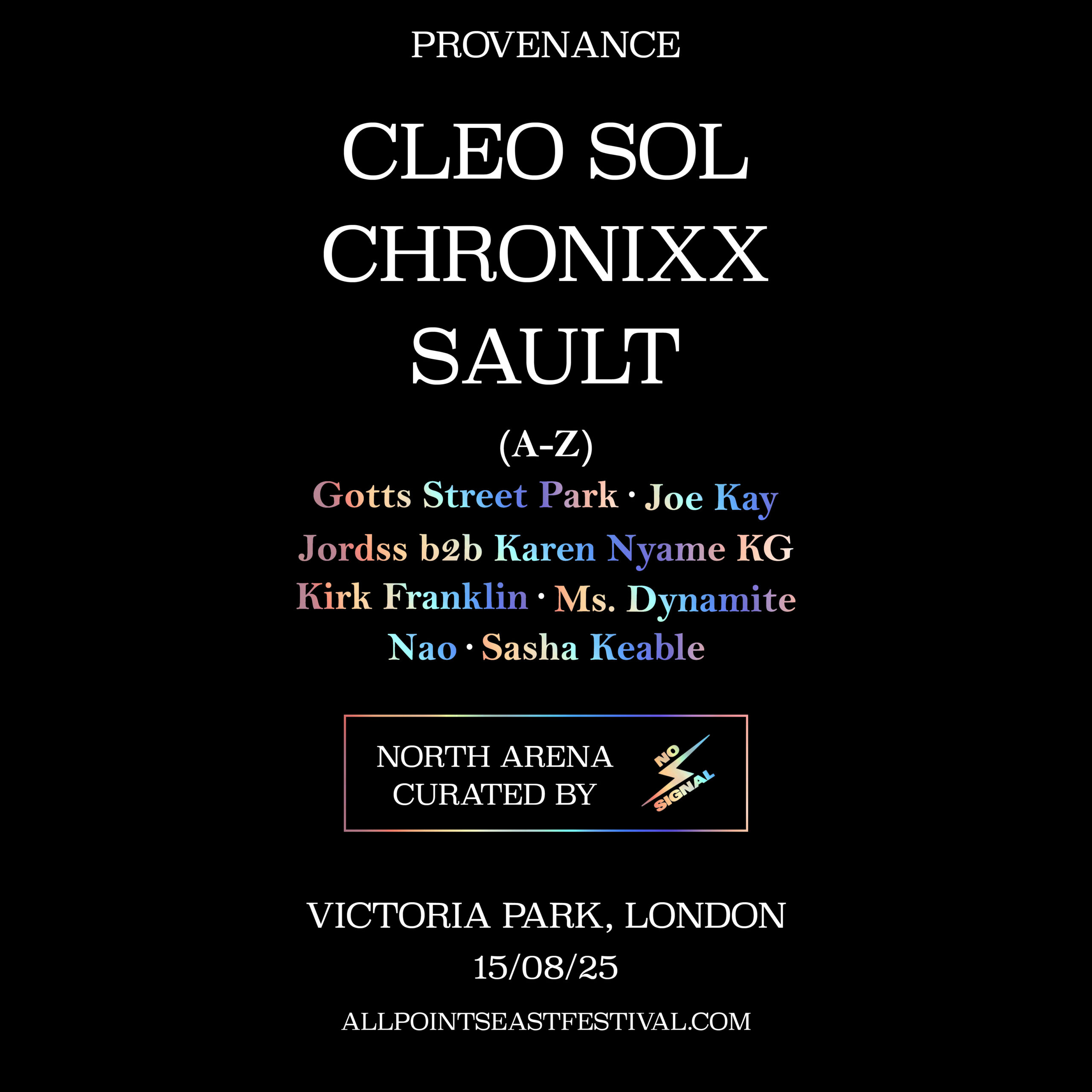 All Points East: Cleo Sol ‘Provenance’ adds Gotts Street Park, Joe Kay, Nao, Kirk Franklin, Ms. Dynamite + more to the line up