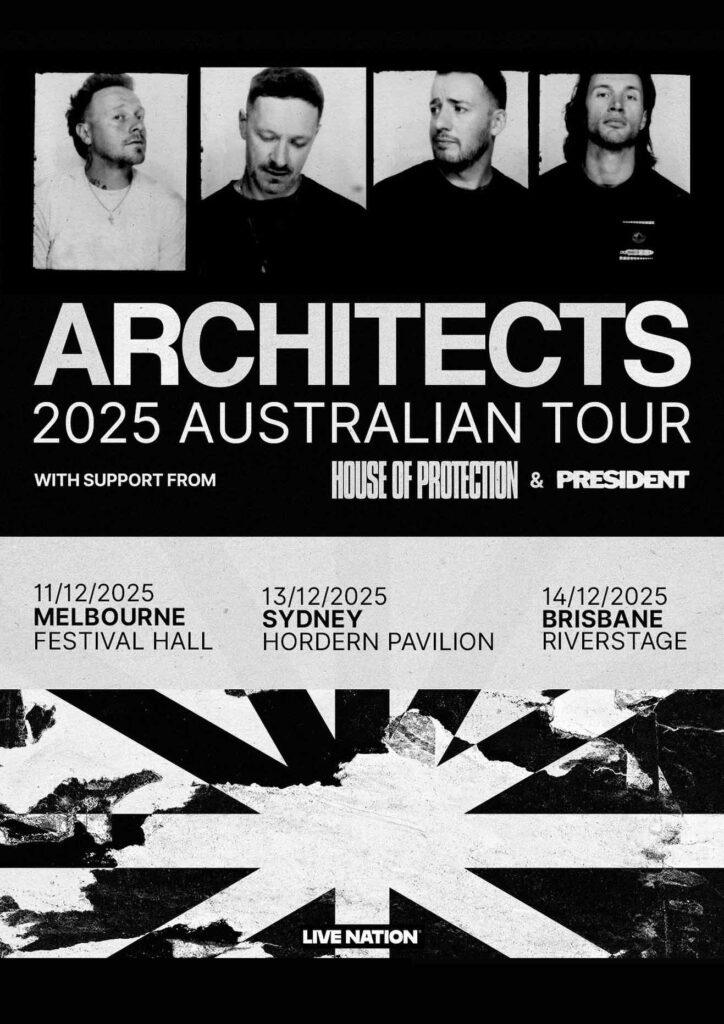 president tour dates architects au 2025 admat 1