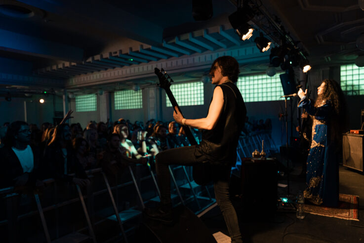 Lowen live at Dreamland Margate. Photo by Ricardo Marques