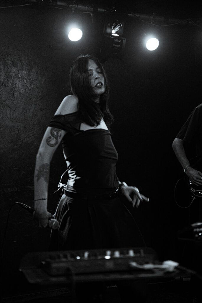 Explore the cold and brutalist world of Dlina Volny –   album release show at the Black Heart