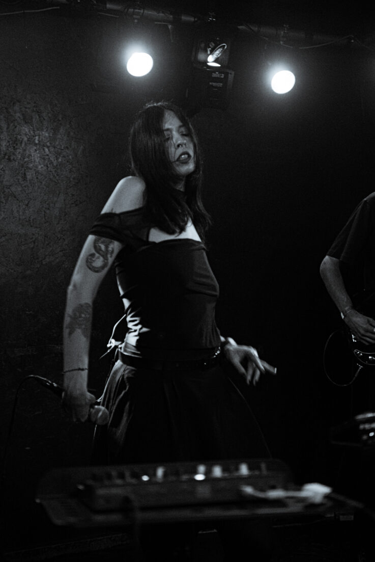 Explore the cold and brutalist world of Dlina Volny – album release show at the Black Heart