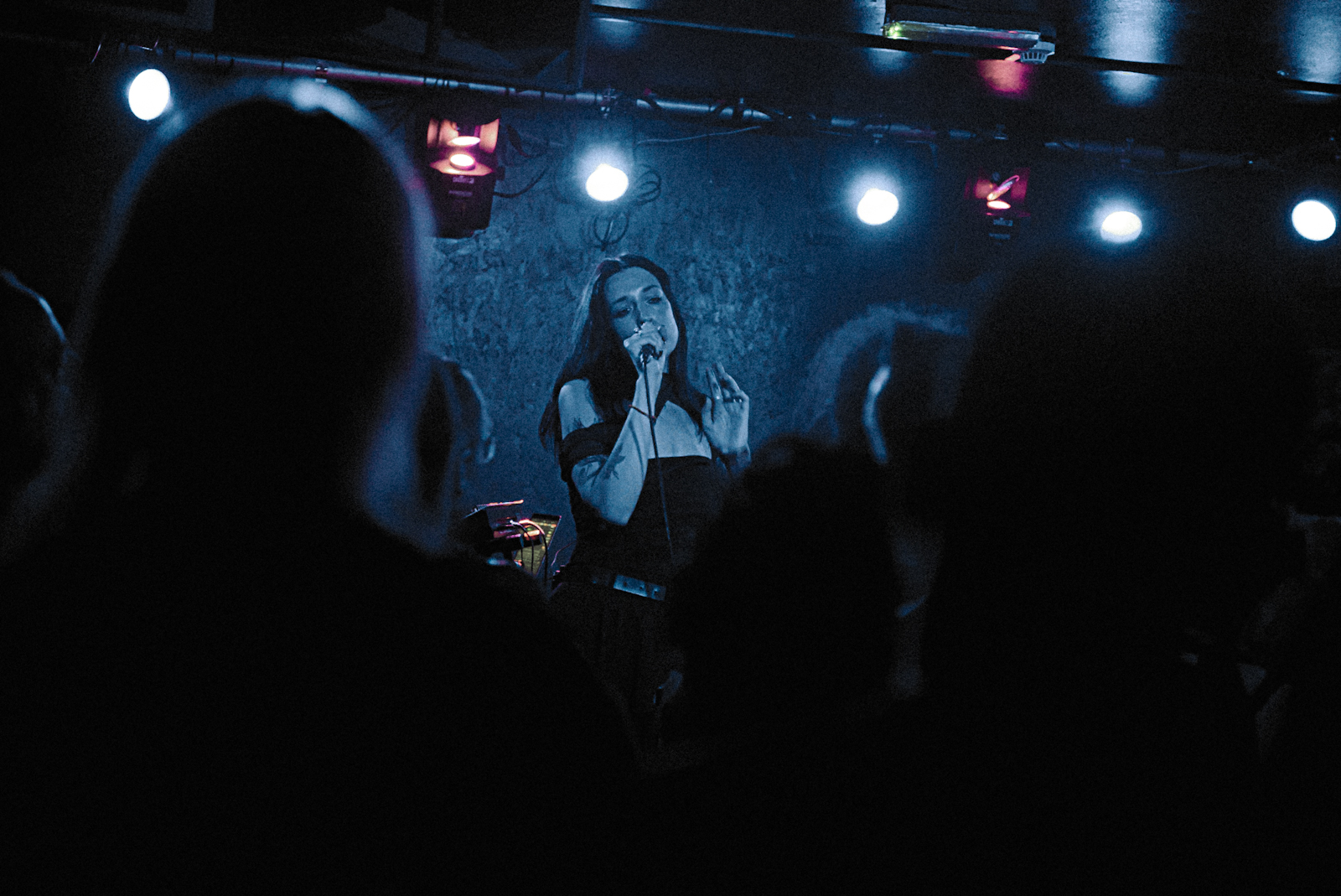 Explore the cold and brutalist world of Dlina Volny –   album release show at the Black Heart