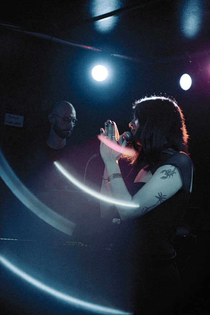 Explore the cold and brutalist world of Dlina Volny –   album release show at the Black Heart