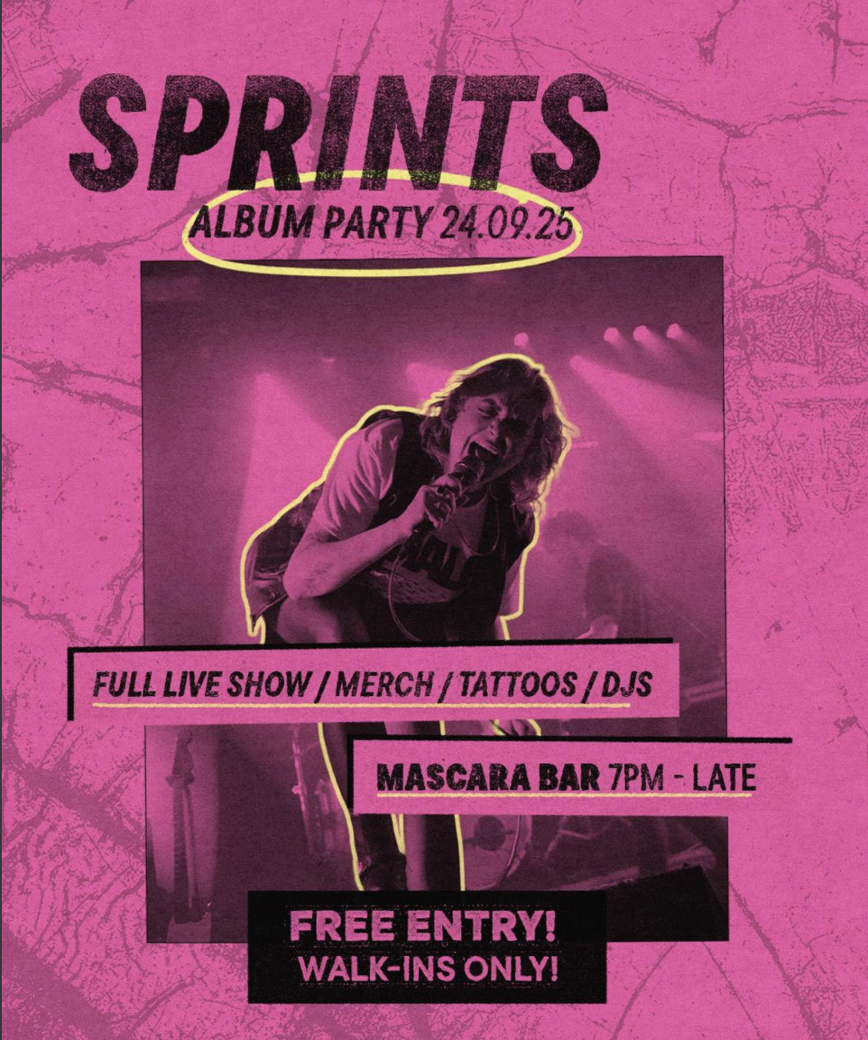 SPRINTS launch new album in London in surprise gig at the Mascara Bar