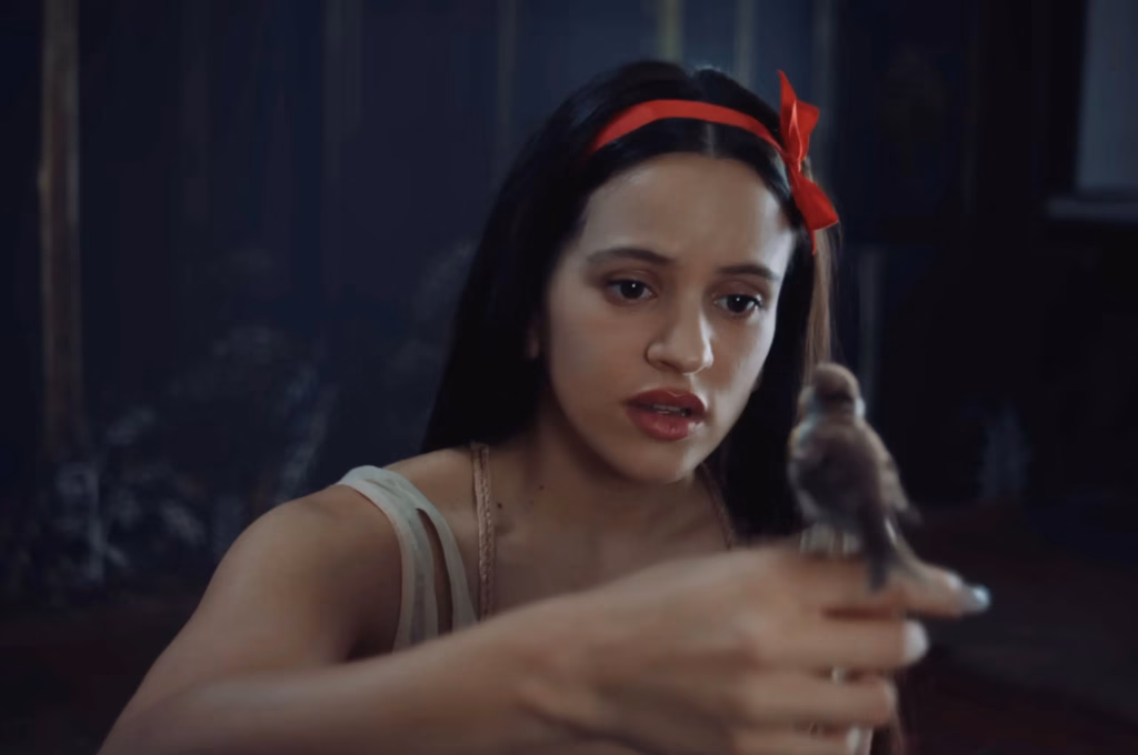 Rosalia berghain clip still Bjork 2025