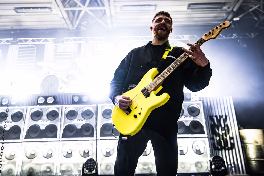 While She Sleeps takes over Doncaster Dome for a hometown show to celebrate their 20-year anniversary 27 4. While She Sleeps Doncaster Nic Howells 05