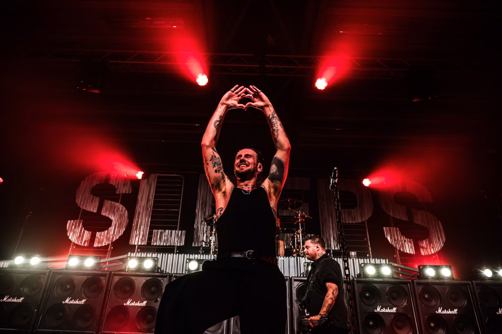 While She Sleeps take over Doncaster Dome for a hometown show to celebrate their 20-year anniversary 2 4. While She Sleeps Doncaster Nic Howells 11