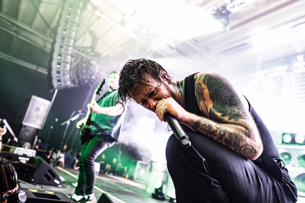 While She Sleeps takes over Doncaster Dome for a hometown show to celebrate their 20-year anniversary 21 4. While She Sleeps Doncaster Nic Howells 18 1