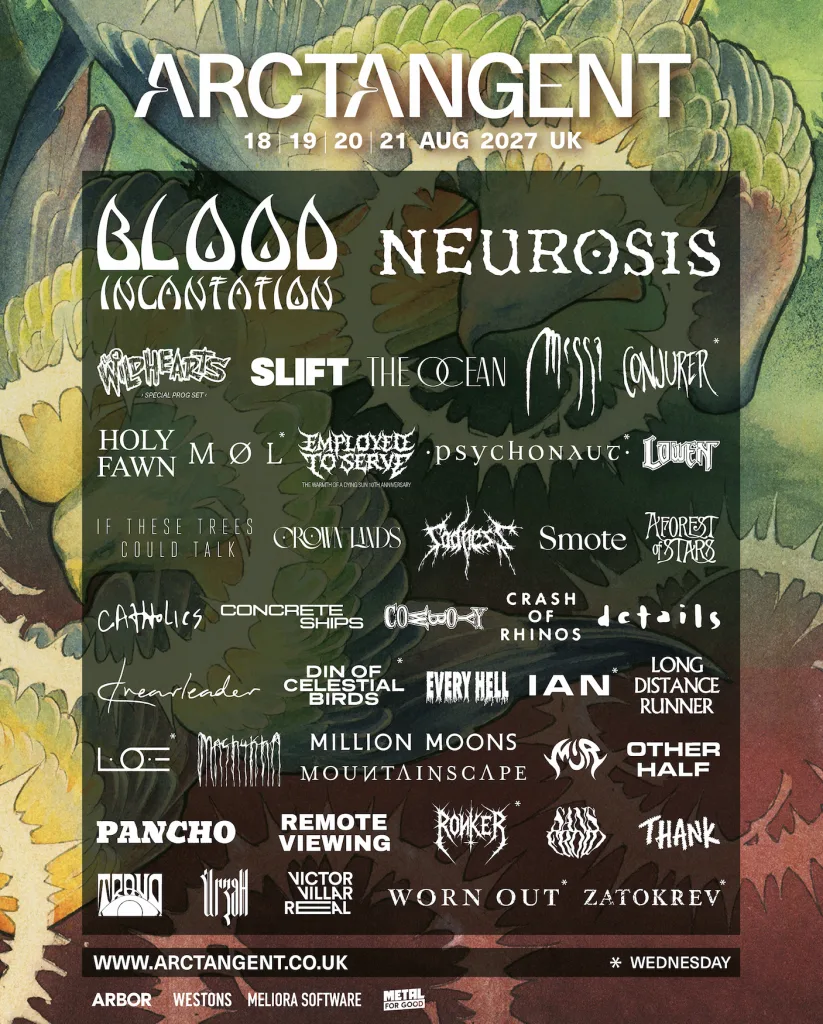ArcTanGent reveals first acts for 2027 as festival moves to Todenham Manor Farm
