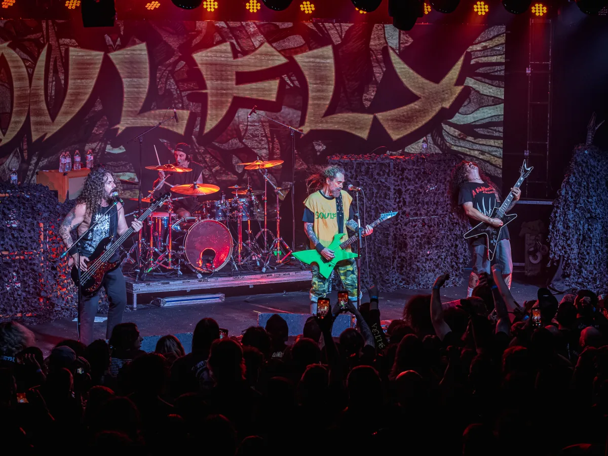 Soulfly Unleashes Metal Fury in Pomona, California