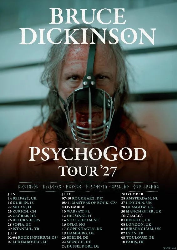 bruce dickinson psychogod 2027 tour