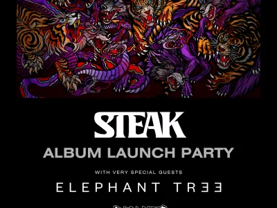 STEAK + ELEPHANT TREE + SERGEANT THUNDERHOOF IN LONDON + DESERTFEST PHASE 1 TICKETS ON SALE NOW