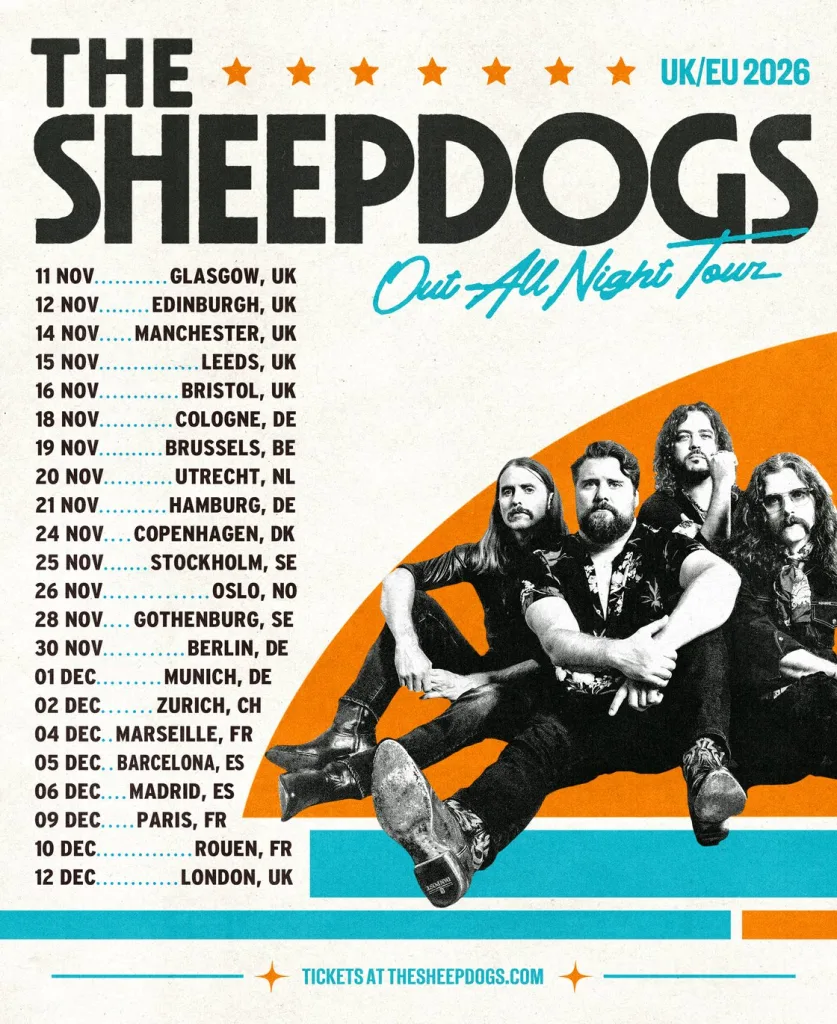 The Sheepdogs Announce Deluxe Album and European Tour